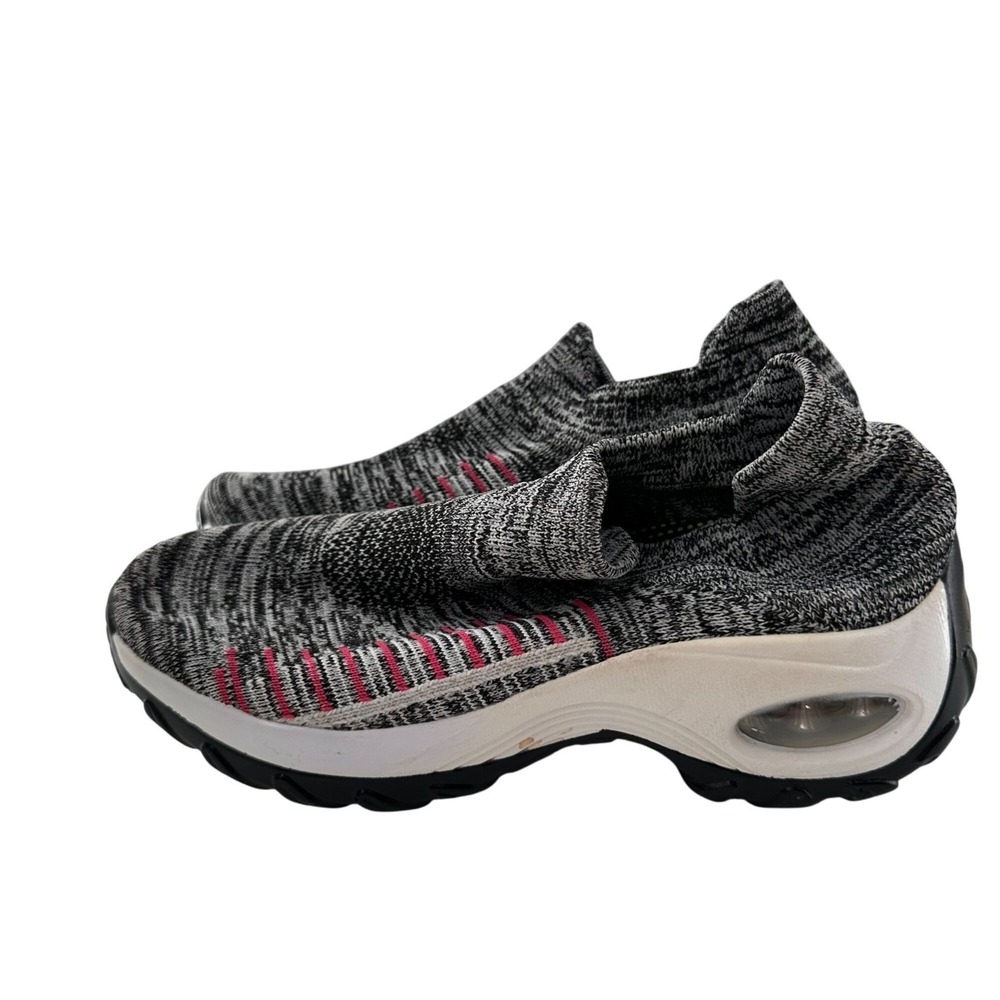 Breathable Slip-On Running Shoes Walking Air Cushion Sneakers Comfort 38 or 7.5